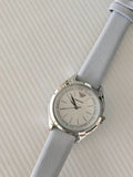 Emporio Armani Valeria Mother of Pearl Dial Blue Leather Strap Watch for Women - AR11032 Authentic Buy Shop Now