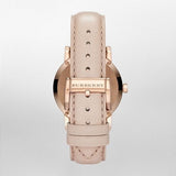 Burberry The City Beige Dial Brown Leather Strap Watch for Women - BU9014 Authentic Buy Shop Now
