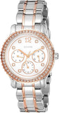 Guess Enchanting Diamonds Silver Dial Two Tone Steel Strap Watch for Women - W0305L3 Authentic Buy Shop Now