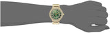 Michael Kors Kerry Green Dial Gold Steel Strap Watch for Women - MK3409 Authentic Buy Shop Now