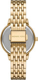 Michael Kors Melissa Quartz Gold Dial Gold Steel Strap Watch for Women - MK4368 Authentic Buy Shop Now