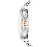 Michael Kors Sophie Chronograph Silver Dial Two Tone Steel Strap Watch For Women - MK3880 Authentic Buy Shop Now