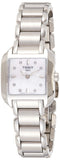 Tissot T Wave Diamonds Mother of Pearl Dial Silver Steel Strap Watch for Women - T02.1.285.74 Authentic Buy Shop Now