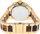 Michael Kors Camille Chronograph Brown Dial Two Tone Steel Strap Watch For Women - MK7269 Authentic Buy Shop Now