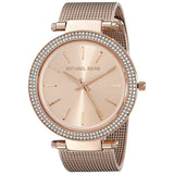 Michael Kors Darci Rose Gold Dial Rose Gold Mesh Bracelet Watch for Women - MK3369 Authentic Buy Shop Now