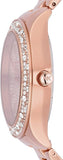 Michael Kors Liliane Three Hand Rose Gold Dial Rose Gold Steel Strap Watch For Women - MK4651 Authentic Buy Shop Now