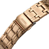 Guess Cosmo Diamonds Silver Dial Rose Gold Steel Strap Watch For Women - GW0033L3 Authentic Buy Shop Now