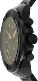 Fossil Bronson Chronograph Black Dial Black Steel Strap Watch for Men - FS5851 Authentic Buy Shop Now