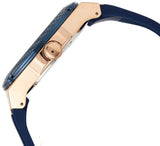 Guess Legacy Chronograph Blue Dial Blue Rubber Strap Watch For Men - W1049G9 Authentic Buy Shop Now