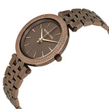 Michael Kors Darci Quartz Brown Dial Brown Steel Strap Watch For Women - MK3553 Authentic Buy Shop Now
