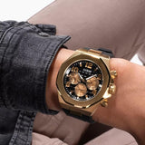 Guess Empire Chronograph Quartz Black Dial Black Silicon Strap Watch For Men - GW0583G2 Authentic Buy Shop Now