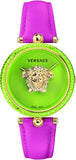 Versace Palazzo Empire Green Dial Pink Leather Strap Watch for Women - VCO150017 Authentic Buy Shop Now