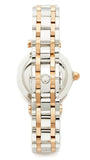 Tory Burch Classic T White Dial Two Tone Steel Strap Watch for Women - TBW9013 Authentic Buy Shop Now