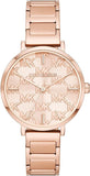 Michael Kors Addyson Quartz Rose Gold Dial Rose Gold Steel Strap Watch for Women - MK4713 Authentic Buy Shop Now