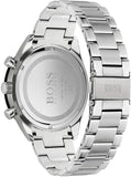Hugo Boss Santiago Black Dial Silver Steel Strap Watch for Men - 1513862 Authentic Buy Shop Now