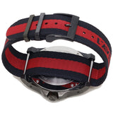 Gucci Dive Blue & Red Dial Blue & Red Nylon Strap Watch For Men - YA136214 Authentic Buy Shop Now