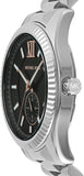 Michael Kors Lexington Quartz Black Dial Silver Steel Strap Watch For Women - MK8946 Authentic Buy Shop Now