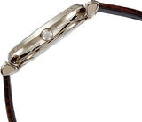 Emporio Armani Gianni T Bar Beige Dial Brown Leather Strap Watch For Women - AR1883 Authentic Buy Shop Now
