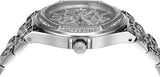 Michael Kors Lennox Analog Crystals Silver Dial Silver Steel Strap Watch For Women - MK7408 Authentic Buy Shop Now