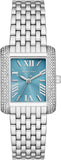 Michael Kors Emery Analog Three Hand Blue Dial Silver Steel Strap Watch for Women - MK4829 Authentic Buy Shop Now