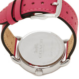 Coach Delancey White Dial Red Leather Strap Watch for Women - 14502879 Authentic Buy Shop Now