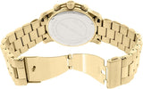 Michael Kors Runway Quartz Orange Dial Gold Steel Strap Watch For Women - MK5930 Authentic Buy Shop Now