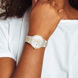 Tommy Hilfiger Blake Silver Dial Two Tone Steel Strap Watch for Women - 1781908 Authentic Buy Shop Now