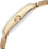 Michael Kors Emery Three-Hand Crystals Silver Dial Gold Steel Strap Watch for Women - MK4643 Authentic Buy Shop Now