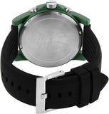 Armani Exchange Outerbanks Chronograph Black Dial Black Silicone Strap Watch For Men - AX1348 Authentic Buy Shop Now
