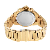 Michael Kors Camille Chronograph White Dial Gold Steel Strap Watch For Women - MK6994 Authentic Buy Shop Now