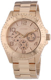 Guess BFF Multifunction Rose Gold Dial Rose Gold Steel Strap Watch for Women - W0231L4 Authentic Buy Shop Now