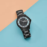 Armani Exchange Hampton Chronograph Black Dial Black Steel Strap Watch For Men - AX2189 Authentic Buy Shop Now