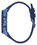 Guess Poseidon Blue Dial Blue Rubber Strap Watch for Men - GW0057G3 Authentic Buy Shop Now