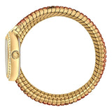 Just Cavalli Glam Snake Gold Dial Multicolor Steel Strap Watch for Women - JC1L163M0245 Authentic Buy Shop Now