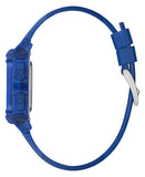 Guess Stealth Blue Dial Blue Rubber Strap Watch for Men - GW0270G3 Authentic Buy Shop Now