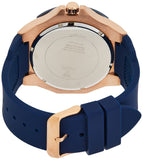 Guess Genesis Quartz Blue Dial Blue Silicone Strap Watch For Men - W1254G3 Authentic Buy Shop Now
