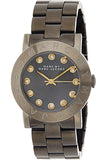 Marc Jacobs Rock Crystal Grey Dial Grey Steel Strap Watch for Women - MBM8596 Authentic Buy Shop Now