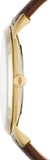 Fossil The Minimalist White Dial Brown Leather Strap Watch for Men - FS5397 Authentic Buy Shop Now