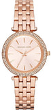 Michael Kors Darci Rose Gold Dial Rose Gold Steel Strap Watch for Women - MK3431 Authentic Buy Shop Now