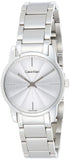 Calvin Klein City White Dial Silver Steel Strap Watch for Women - K2G23146 Authentic Buy Shop Now
