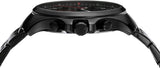 Michael Kors Pilot Chronograph Black Dial Black Steel Strap Watch For Men - MK9127 Authentic Buy Shop Now