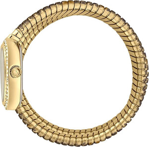 Just Cavalli Glam Snake Gold Dial Multicolor Steel Strap Watch for Women - JC1L163M0255 Authentic Buy Shop Now