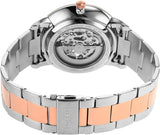 Fossil Neutra Automatic Skeleton White Dial Two Tone Steel Strap Watch for Men - ME3196 Authentic Buy Shop Now