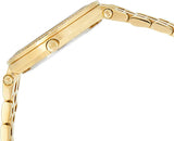 Michael Kors Mini Darci Quartz Black Dial Gold Steel Strap Watch For Women - MK3738 Authentic Buy Shop Now