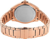 Michael Kors Kacie Three Hand Black Dial Rose Gold Steel Strap Watch for Women - MK6930 Authentic Buy Shop Now
