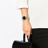 Marc Jacobs Baker Dexter Black Dial Gold Steel Strap Watch for Women - MBM3421 Authentic Buy Shop Now