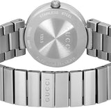 Gucci Interlocking G Brown Dial Silver Steel Strap Watch For Women - YA133506 Authentic Buy Shop Now