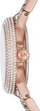 Michael Kors Camille Multifunction Crystals Rose Gold Dial Rose Gold Steel Strap Watch For Women - MK6997 Authentic Buy Shop Now