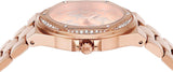 Michael Kors Lennox Quartz Rose Gold Dial Rose Gold Steel Strap Watch For Women - MK7405 Authentic Buy Shop Now