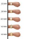 Michael Kors Camille Quartz White Dial Rose Gold Steel Strap Watch For Women - MK7256 Authentic Buy Shop Now